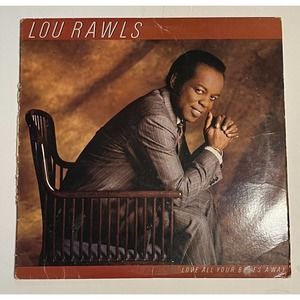 1986 Lou Rawls Love All Your Blues Away Factory LP Record FE-40210